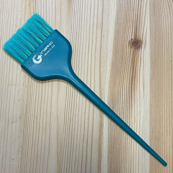 INGRID Wide colored brush GREEN